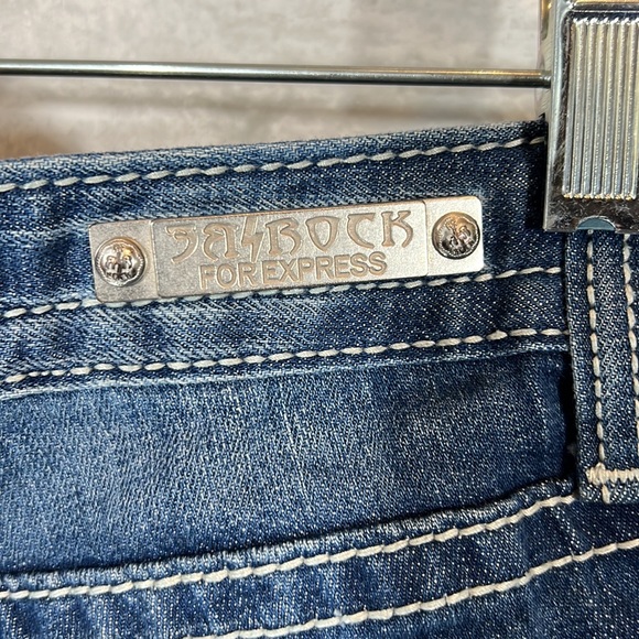 Be rock for Express skinny jeans size 6R - Picture 6 of 13